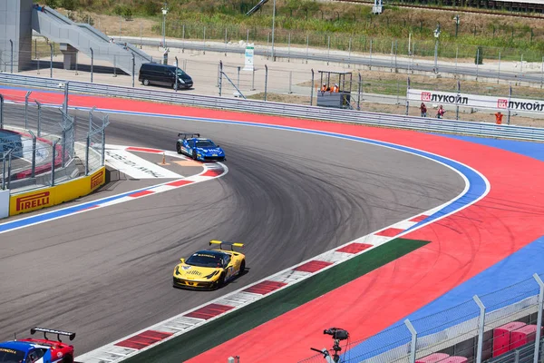 Sochi Russland Juli 2016 Qualifikationsrennen Auf Dem Autodrom Von Sotschi — Stockfoto