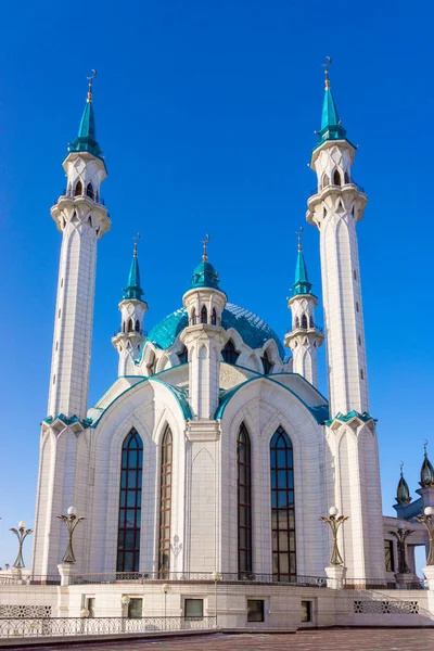 Mesquita Kol Sharif Localizada Kazan Kremlin Kazan — Fotografia de Stock