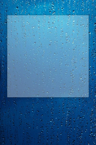 비오는 빗방울이 — 스톡 사진