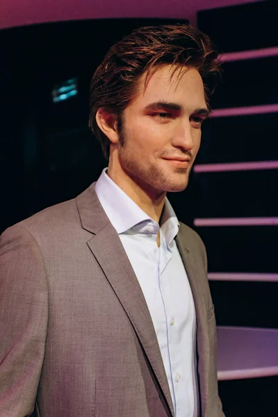 Amsterdam Netherlands September 2017 Wax Figure Robert Pattinson Madame Tussauds — Stock Photo, Image