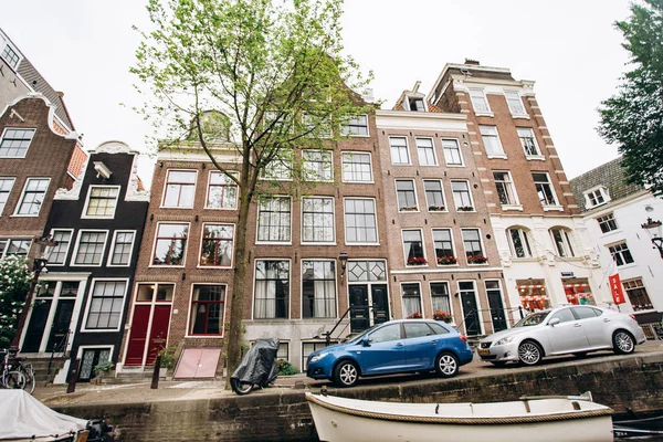 Amsterdam Nederland September 2017 Architectuur Van Amsterdam Redactionele Foto — Stockfoto