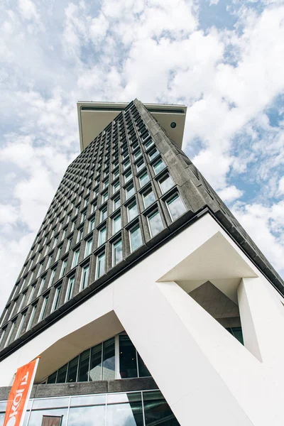 Amsterdam Niederlande September 2017 Dam Tower Lookout Stöckige Dachterrasse Mit — Stockfoto