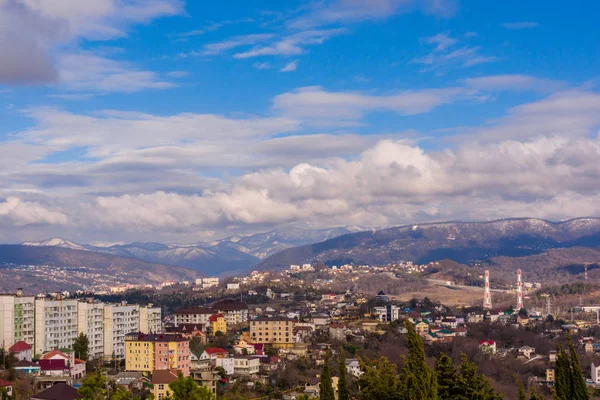 Panorama de la ciudad de Sochi. Rusia —  Fotos de Stock