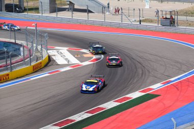 Soçi, Rusya - 31 Temmuz 2016; Yüksek hızlı araba yarışları t