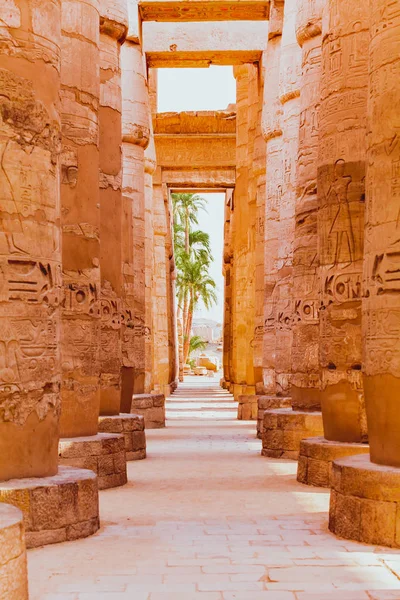 Ruiny świątyni. Egipt — Zdjęcie stockowe