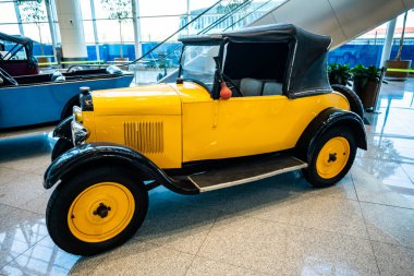 Moskova, Rusya - 27 Mayıs 2019: Peugeot 5cv 1925 vi yılında üretildi