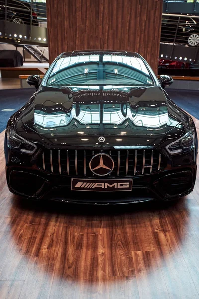 Germany, Dusseldorf July 17, 2019: The new modern Mercedes-Benz — Stock Photo, Image