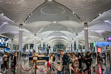 İstanbul,Türkiye,02 Ağustos 2019: İstanbul'un iç görünümü