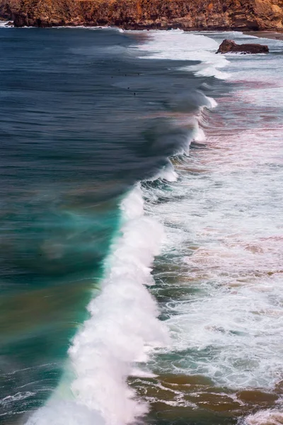 Velkého oceánu vlny Atlantického oceánu — Stock fotografie
