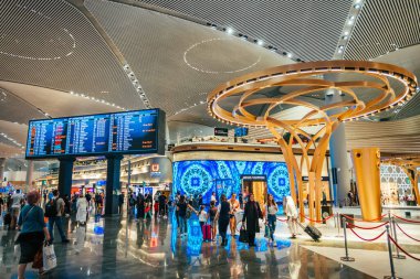 İstanbul,Türkiye,02 Ağustos 2019: İstanbul'un iç görünümü
