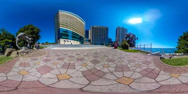 索契市360度全景 — 图库照片