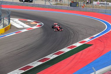 Sochi, Rusya - 31 Temmuz 2016; Rus Formula 1. Nitelik