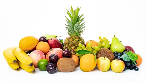 Tropical Fruit Isolated White Background — Stock Photo, Image