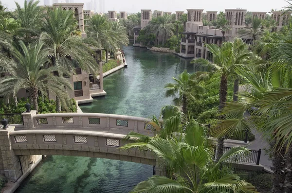 Dubai Förenade Arabemiraten Juni 2018 Rummen Femstjärniga Hotel Madinat Jumeirah — Stockfoto