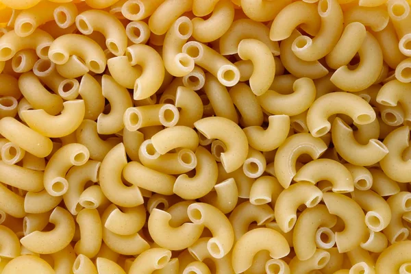 Dry Small Pasta Form Short Half Tubes Studio Food Macro — Stock Photo, Image