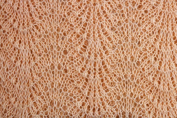 Домашний вязаный теплый шерстяной женский шарф текстура — стоковое фото