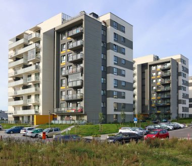 için düşük maliyetli daireler ile yeni modern standart modüler ev 