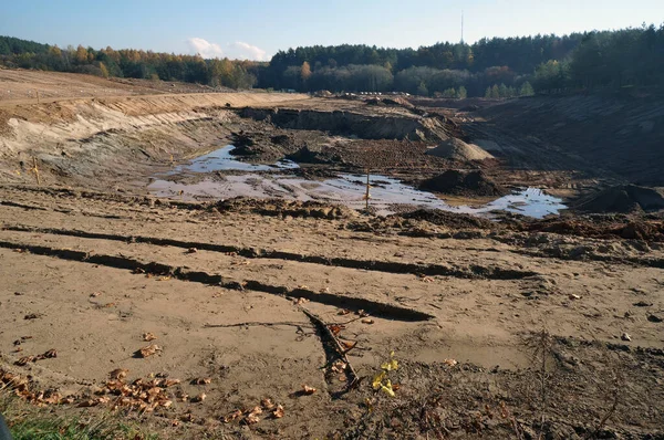 Erosion Earth Effects Wind Water Barbarous Human Actions — Stock Photo, Image