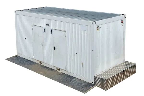 Public Toilet Made Cargo Steel Container — Stock Photo, Image