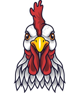 Tavuk horoz baş maskotu
