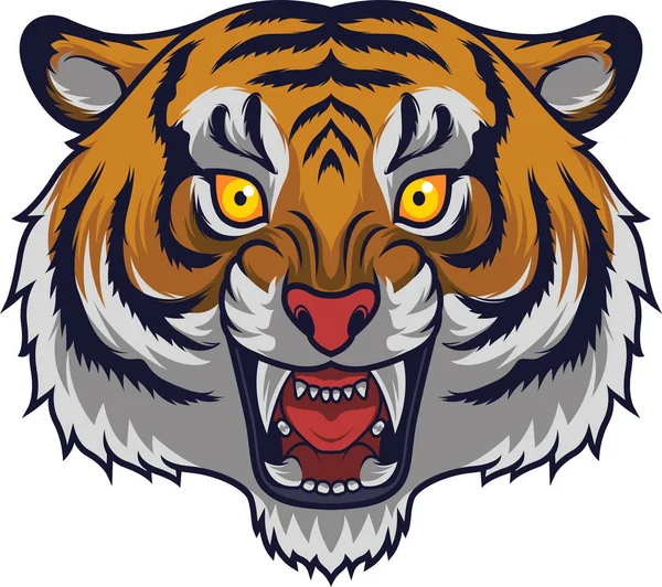 Злой Талисман Тигра — стоковый вектор