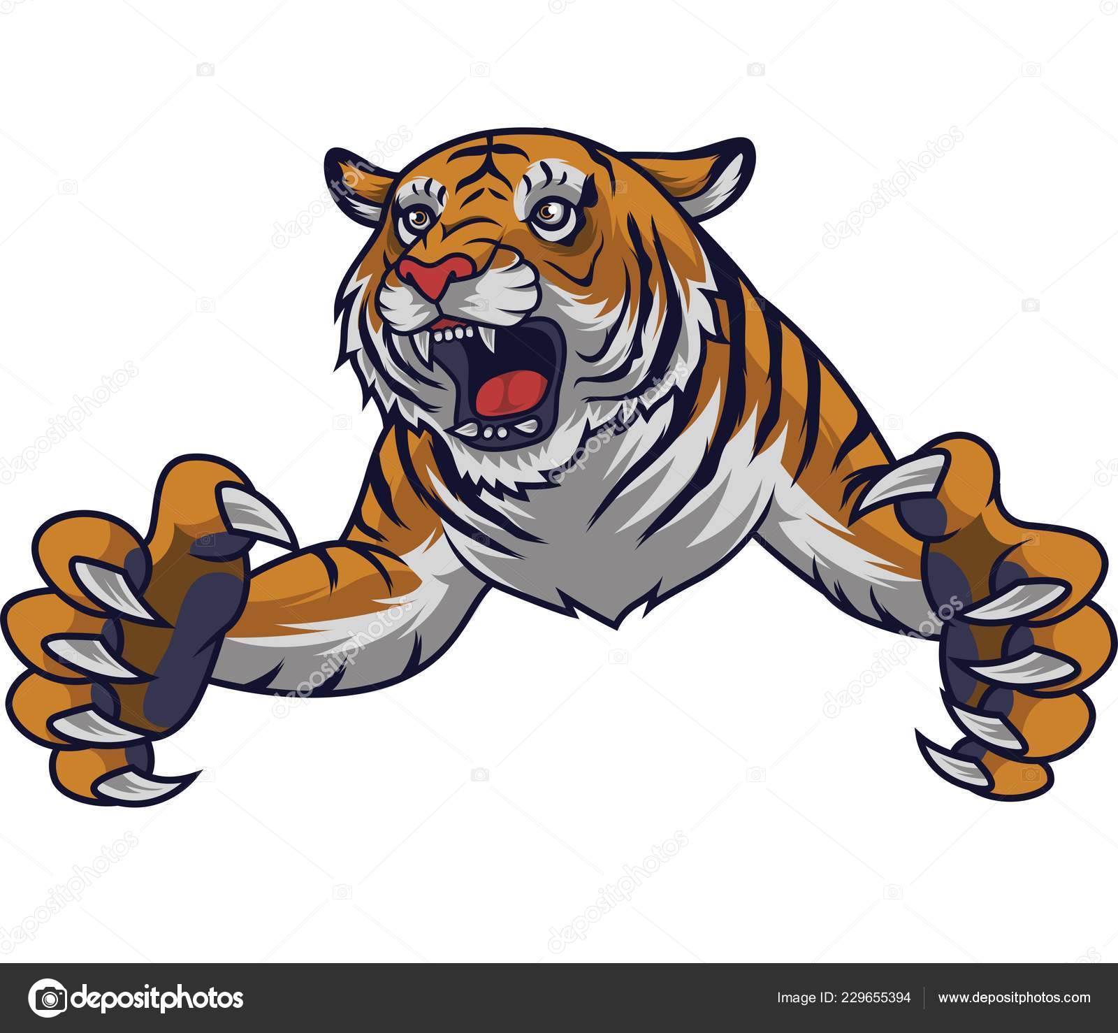 Angry tiger cartoon Vector Art Stock Images | Depositphotos Angry tiger cartoon Vector Art Stock Images | Depositphotos