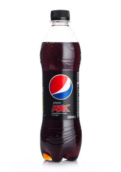 Londres Reino Unido Junio 2018 Botella Plástico Pepsi Cola Max — Foto de Stock