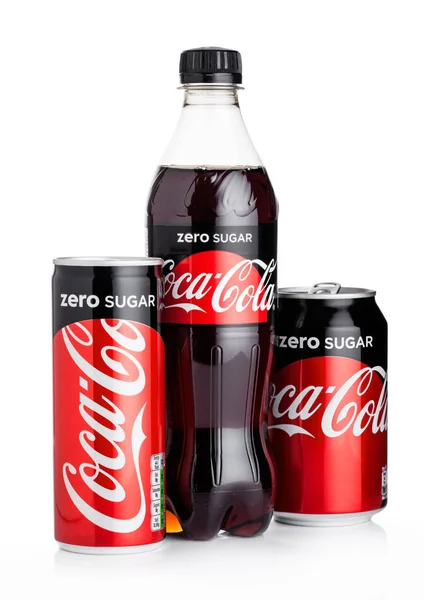 Лондон Великобритания Июня 2018 Года Бутылка Диеты Coca Cola Zero — стоковое фото
