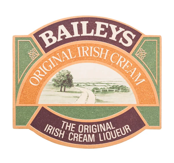 London Verenigd Koninkrijk Augustus 2018 Baileys Ierse Room Oorspronkelijke Papier — Stockfoto