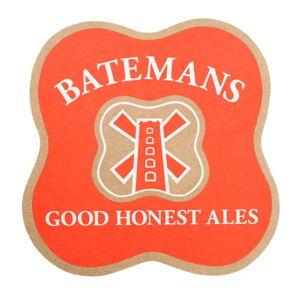 Londres Reino Unido Agosto 2018 Batemans Good Honest Ales Paper — Fotografia de Stock