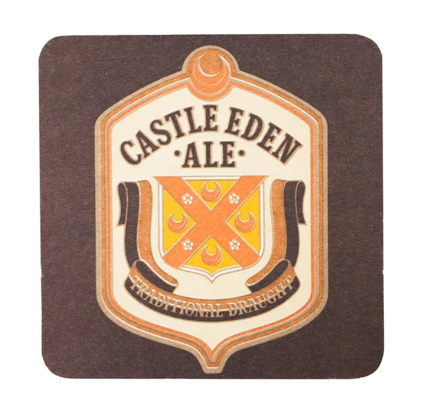 Londres Reino Unido Agosto 2018 Castle Eden Ale Paper Beer — Fotografia de Stock