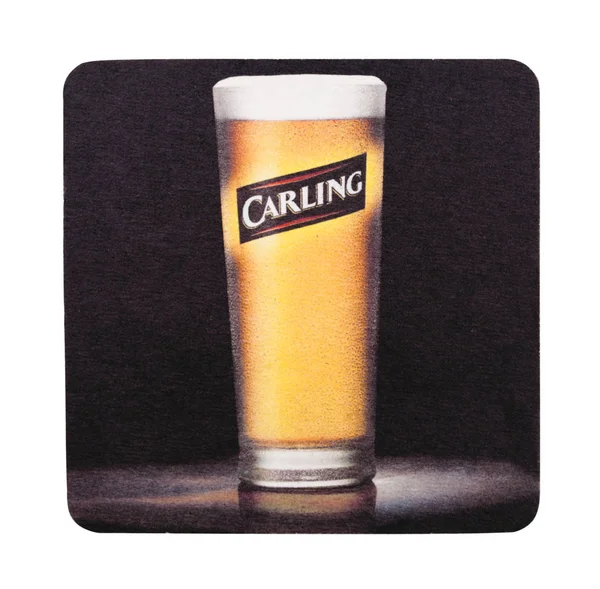 Londra Regno Unito Agosto 2018 Carling Lager Carta Birra Birra — Foto Stock