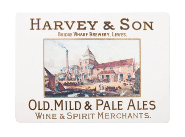 Londres Reino Unido Agosto 2018 Harvey Son Old Mild Pale — Fotografia de Stock