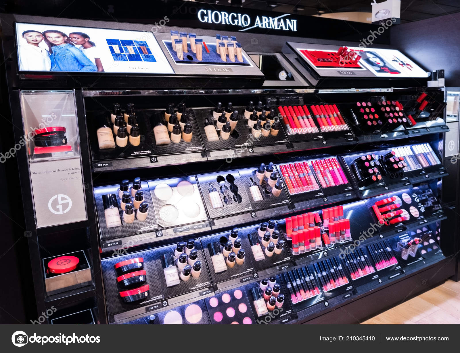 London August 2018 Giorgio Armani Lipstick Cosmetic Perfume