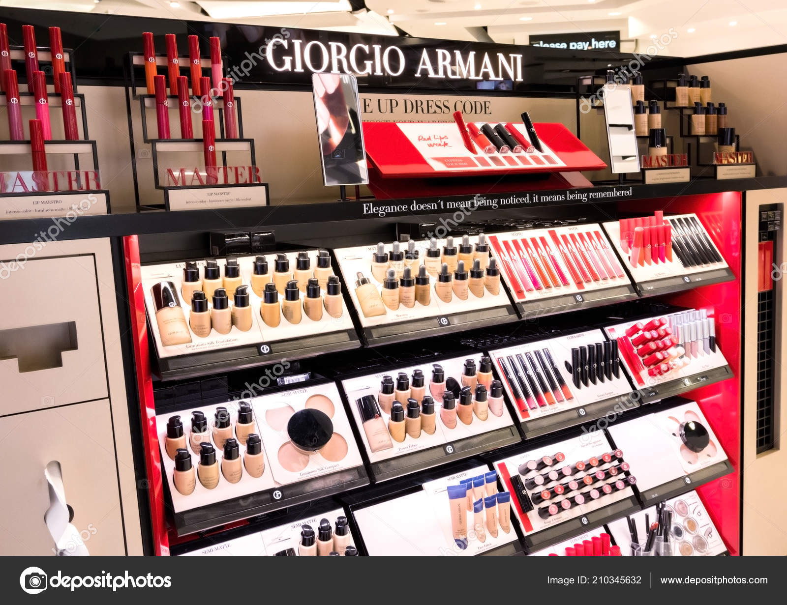 giorgio armani duty free