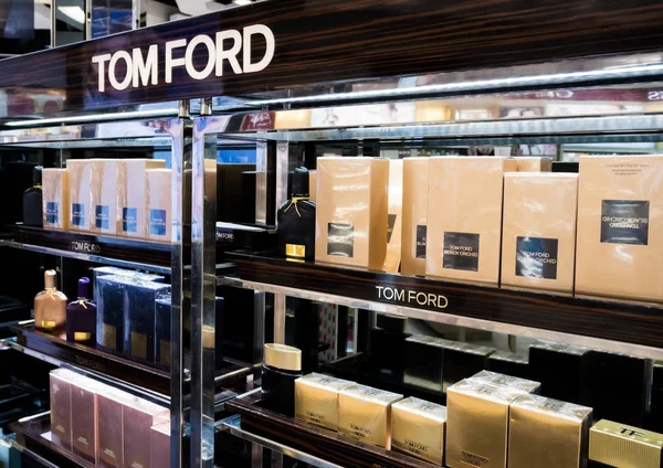 London August 2018 Tom Ford Parfüm Und Kosmetische Luxuskollektion Boutique — Stockfoto