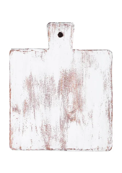 Kare retro çizilmiş mutfak ahşap tahta üzerinde beyaz izole.