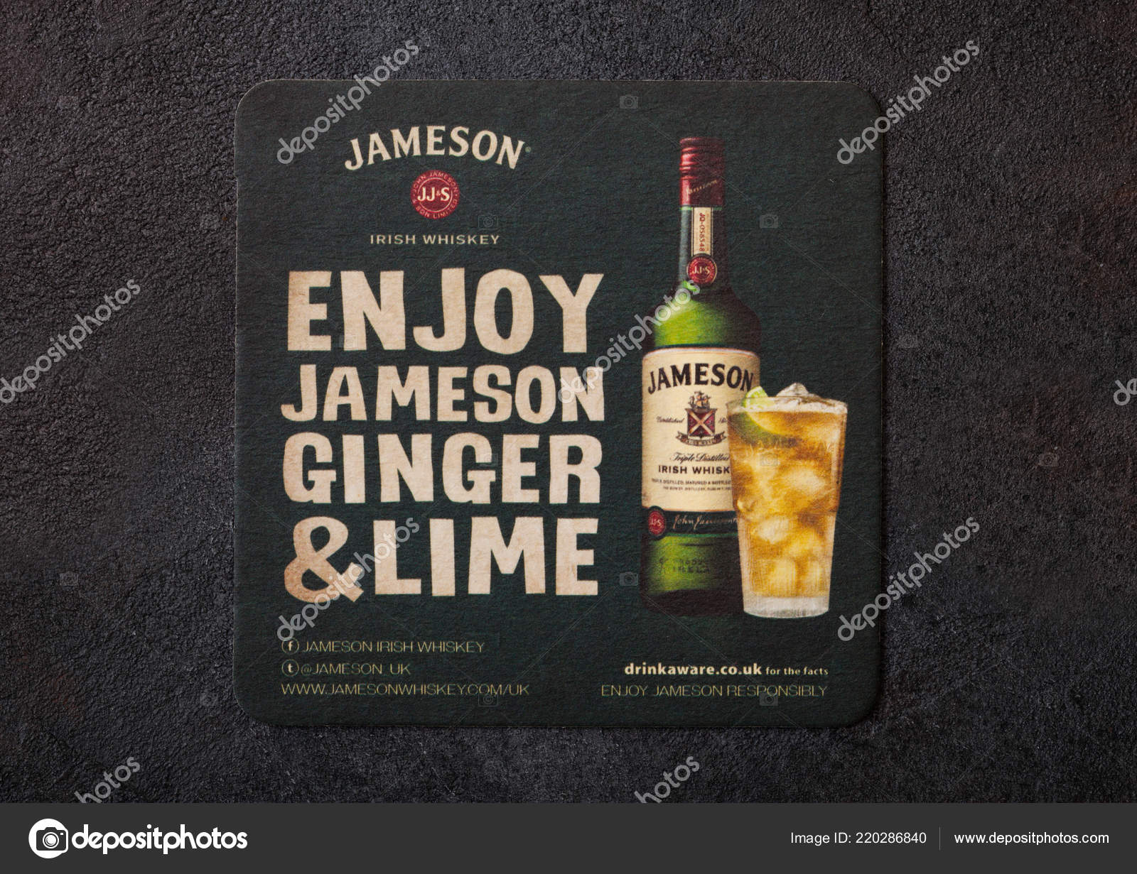 Bell's Finest Scotch Whisky Beer Mat Coaster 