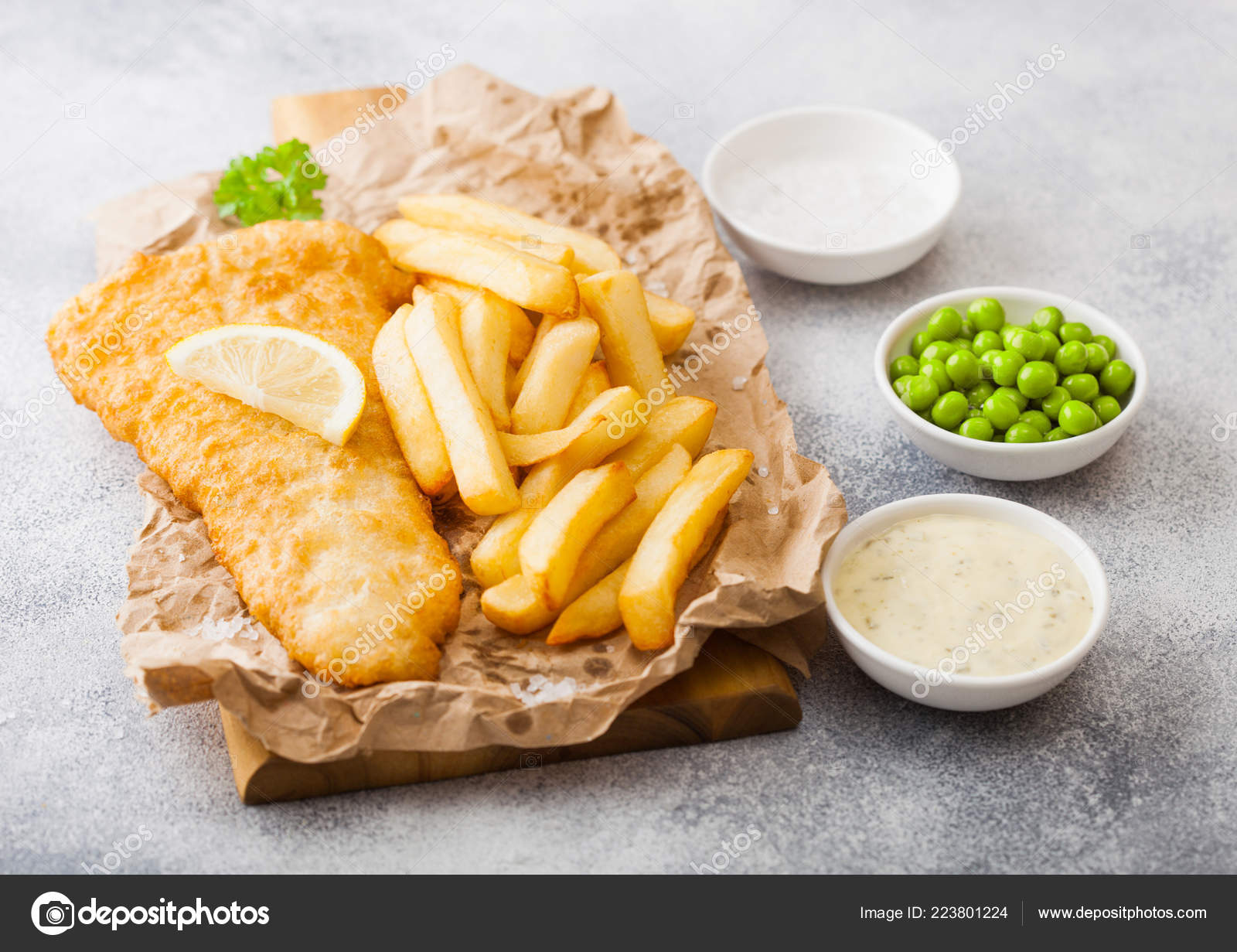 Traditional British Fish and Chips Recipe