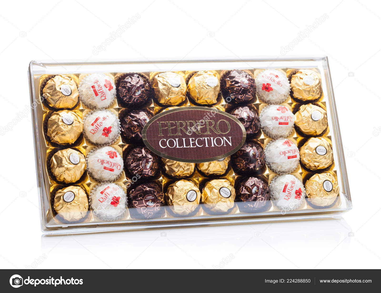 London November 2018 Ferrero Collection Rocher Premium Chocolate Sweets  Plastic – Stock Editorial Photo © DenisMArt #224288850