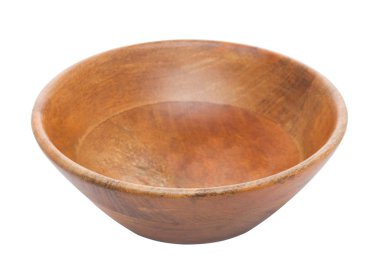 Yuvarlak ahşap bambu kase mutfak için