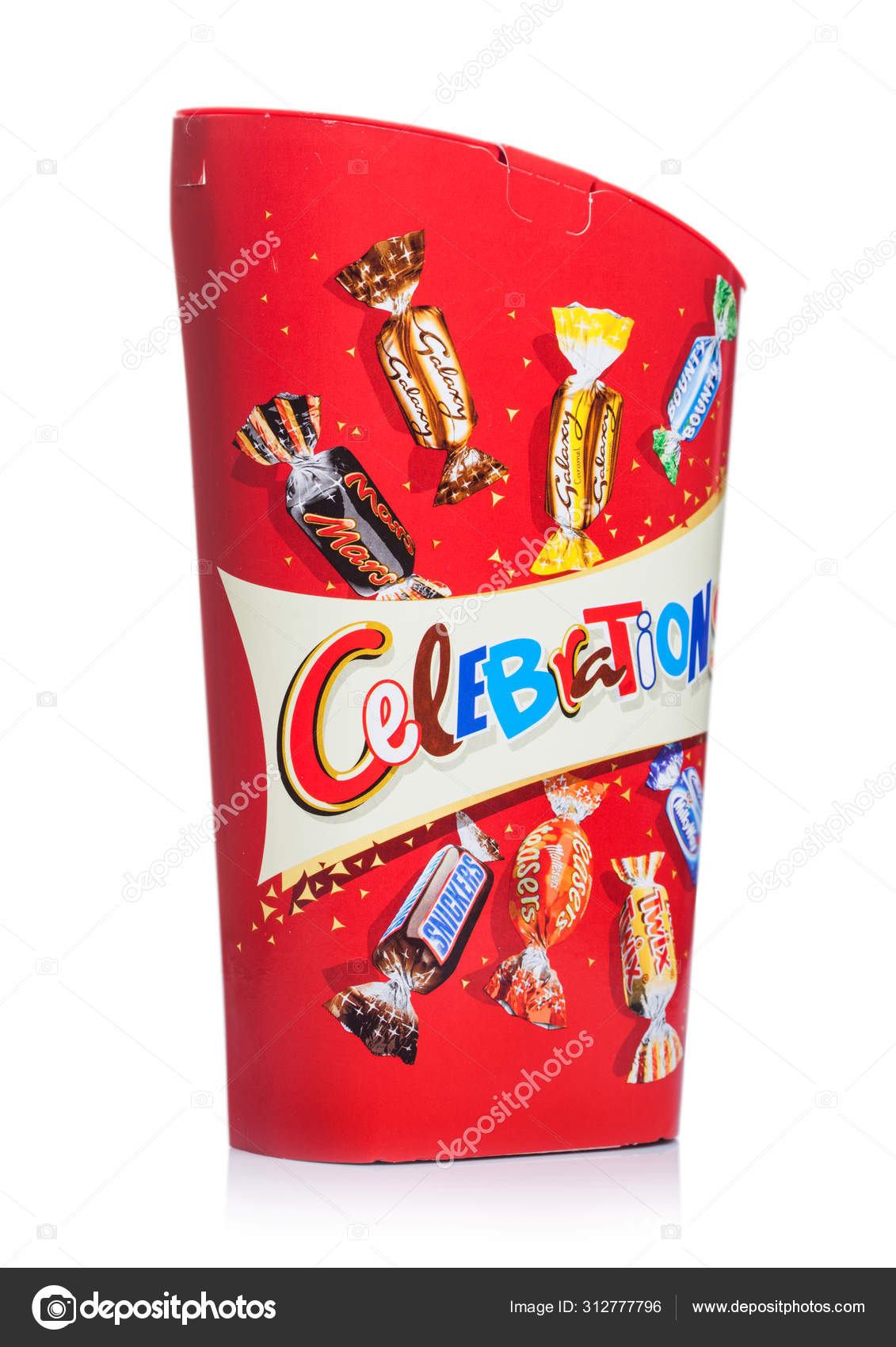 ЛОНДОН, Великобритания - 10 Октября 2019 Года: Подарочная Коробка.