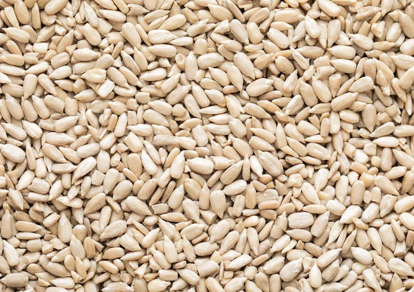 Healthy Peeled Sunflower Seeds Top View Macro Background Royalty Free Stock Photos