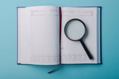 İş kopya alanı ve ofis malzemeleri ile planlama