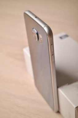 mükemmel detaylı modern akıllı telefon