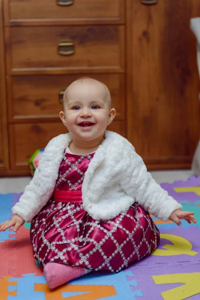 Ritratto di adorabile bambina. Infanzia. — Foto Stock