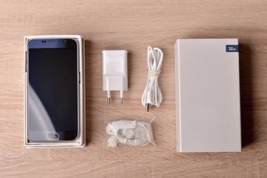 mükemmel detaylı modern akıllı telefon