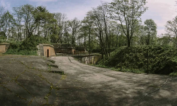 Fort obronny I Wojny Światowej Gerhard 's fort w Świnoujściu, Polska — Zdjęcie stockowe