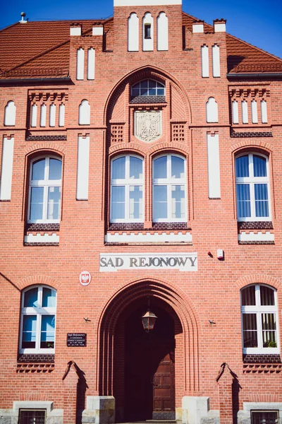 Paisaje Urbano Szczecin Día Soleado Polonia Europa —  Fotos de Stock