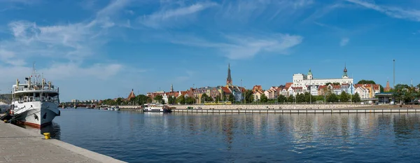 Cidade Szczecin Dia Ensolarado Polônia Europa — Fotografia de Stock